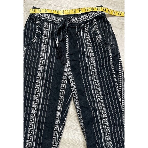 Anthropologie XS Essential Cotton Weave Drawstring Beach Pants - Picture 3 of 7